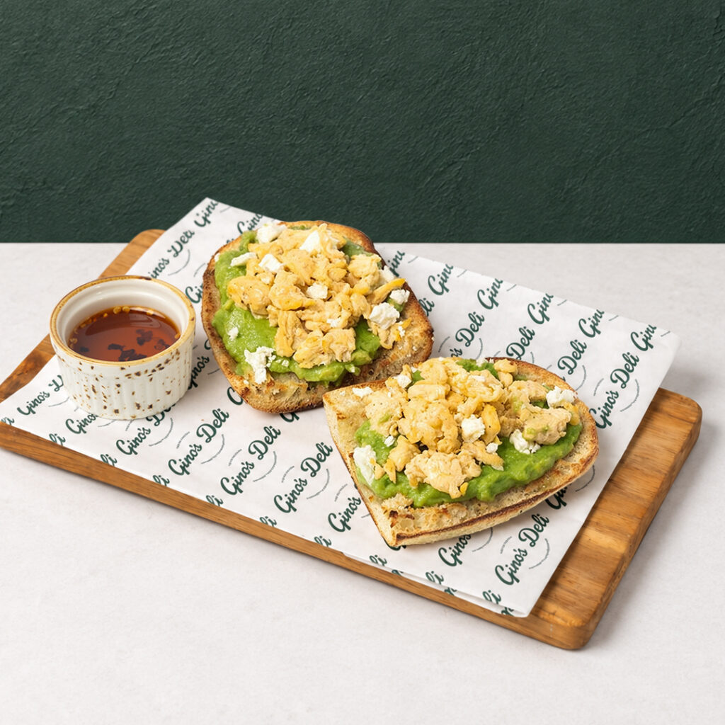 Avocado Egg Toast at Gino's Deli
