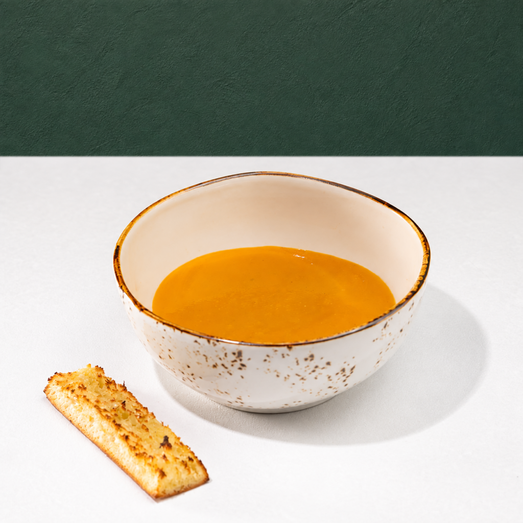 Spiced Pumpkin Soup at Gino's Deli